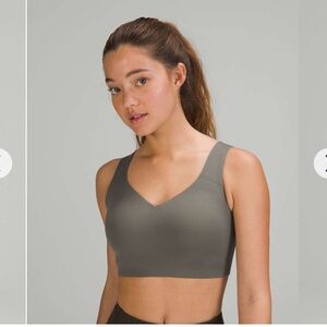 Lululemon Enlite Bra Weave *High Support, A–E Cups
Grey Sage